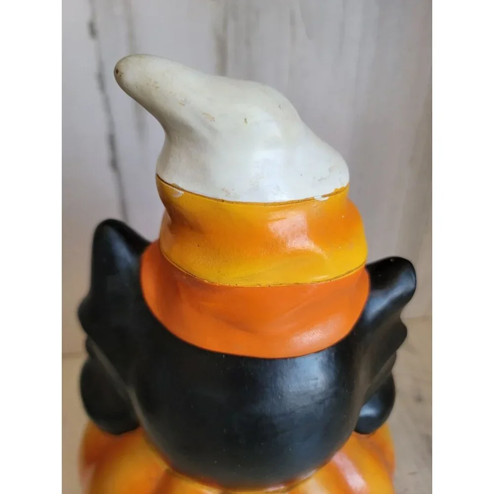 Eerie Alley light up‎ cat pumpkin candy corn Halloween prop home decor